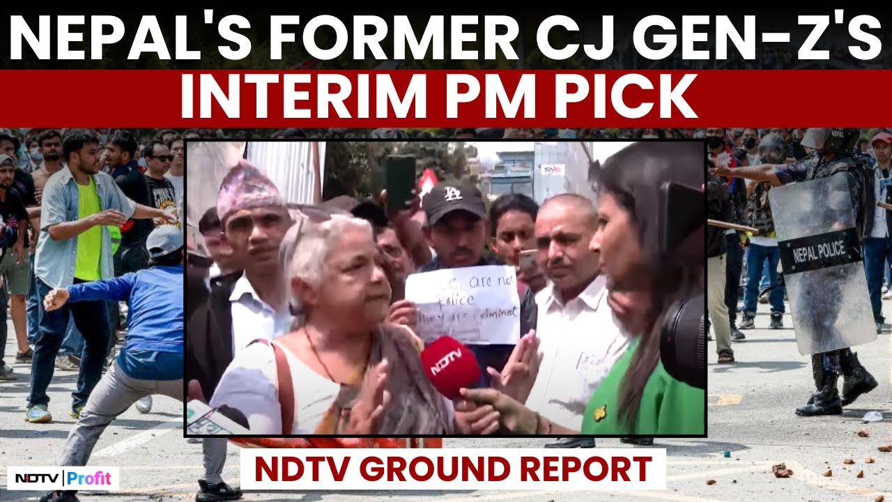 Nepal's Former CJ Sushila Karki Picked By Gen Z To Lead Talks With Army | NDTV Exclusive
