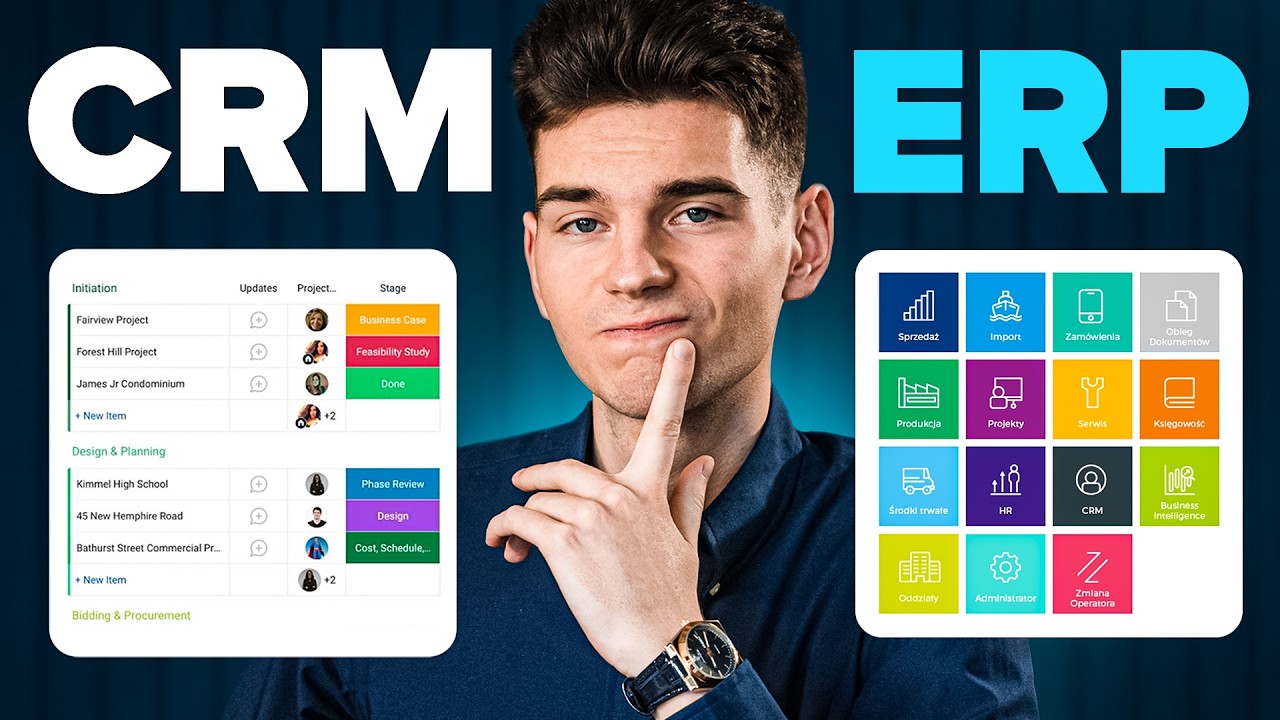 Czym r&oacute;żni się system ERP od CRM? CRM vs ERP
