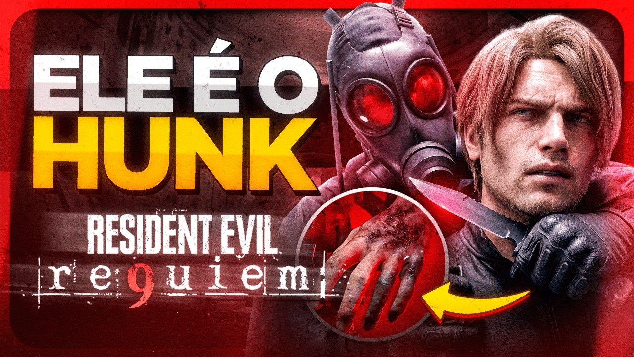A PROVA DEFINITIVA DE QUE ELE É O HUNK EM RESIDENT EVIL REQUIEM
