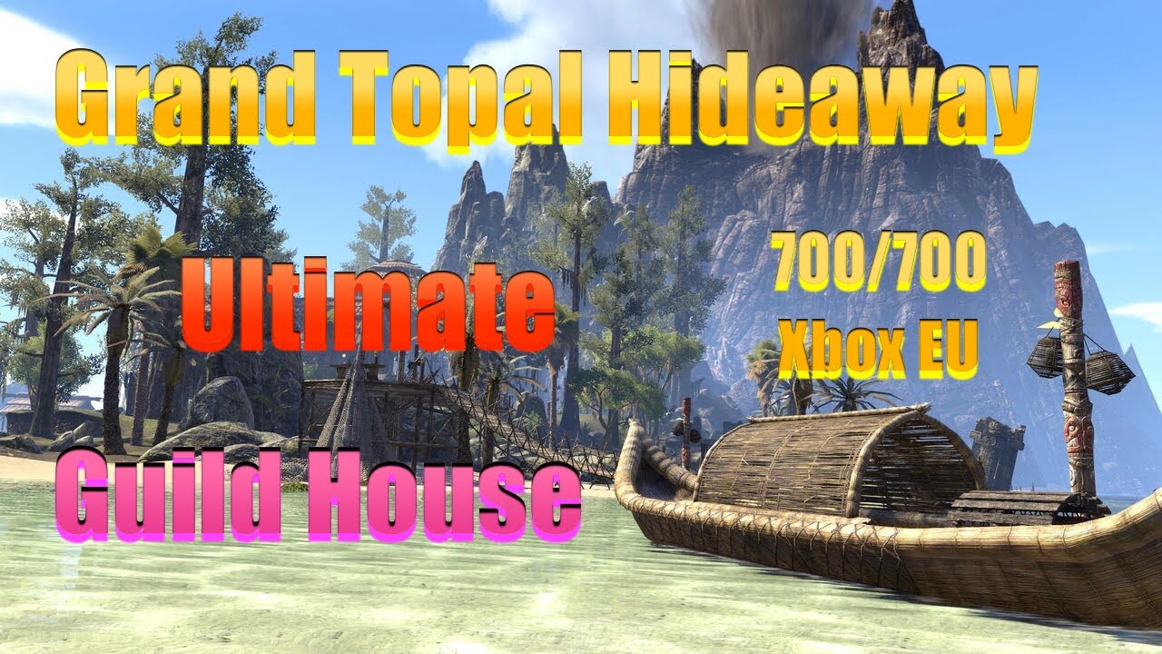 ESO Grand Topal Hideaway - Best Guild House