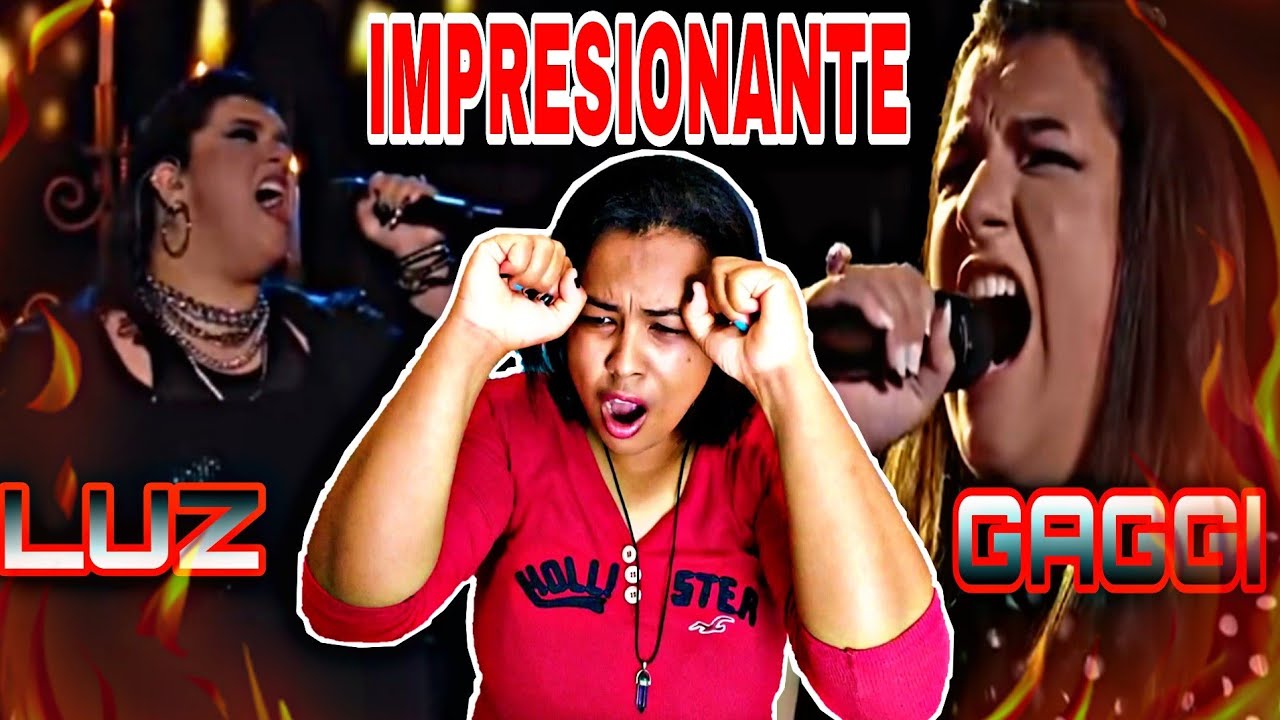 REACCIONO A La Voz De LUZ GAGGI Por Primera Vez