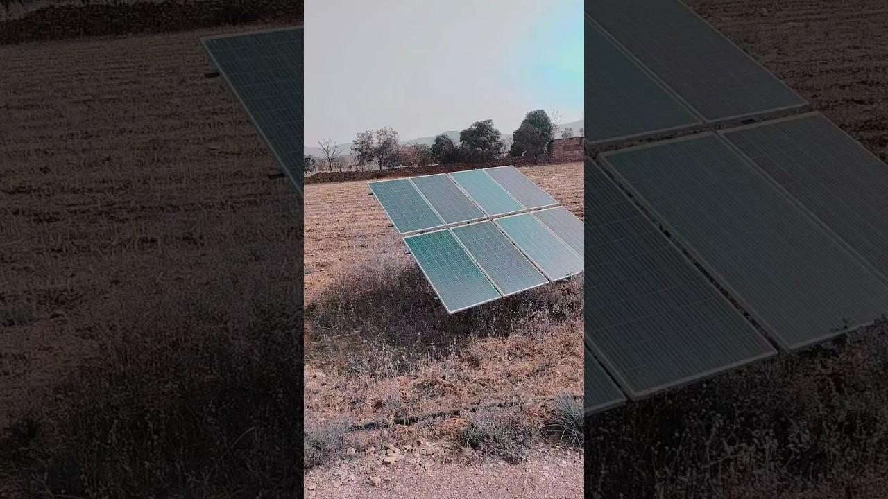 solar system in apna farm #youtubeshorts #viralvideo #viralshorts #shorts #solar #jamidar