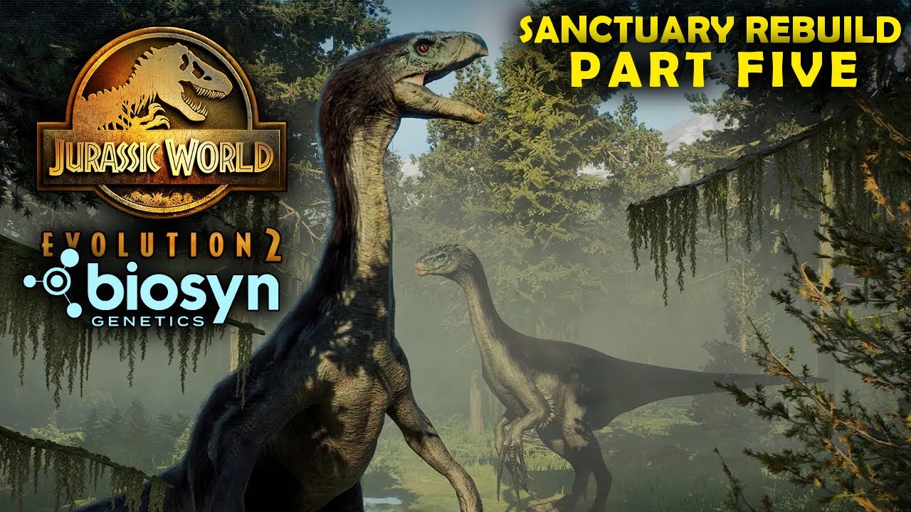 ENTER THE THERI! - REBUILDING BIOSYN SANCTUARY! BioSyn Park Build Ep #5 | Jurassic World Evolution 2