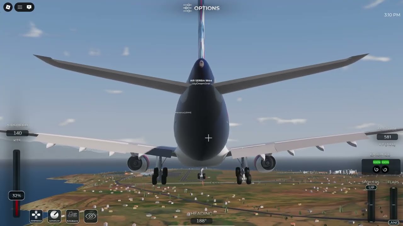 AirSerbia A330 FULL FLIGHT | Project Flight