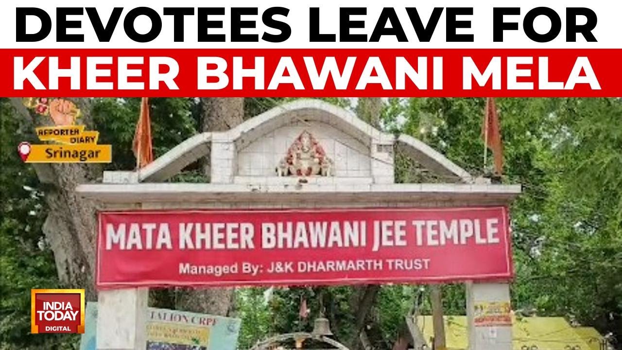 Kheer Bhawani Festival: Kashmiri Pandits Converge for Annual Pilgrimage | J&K News