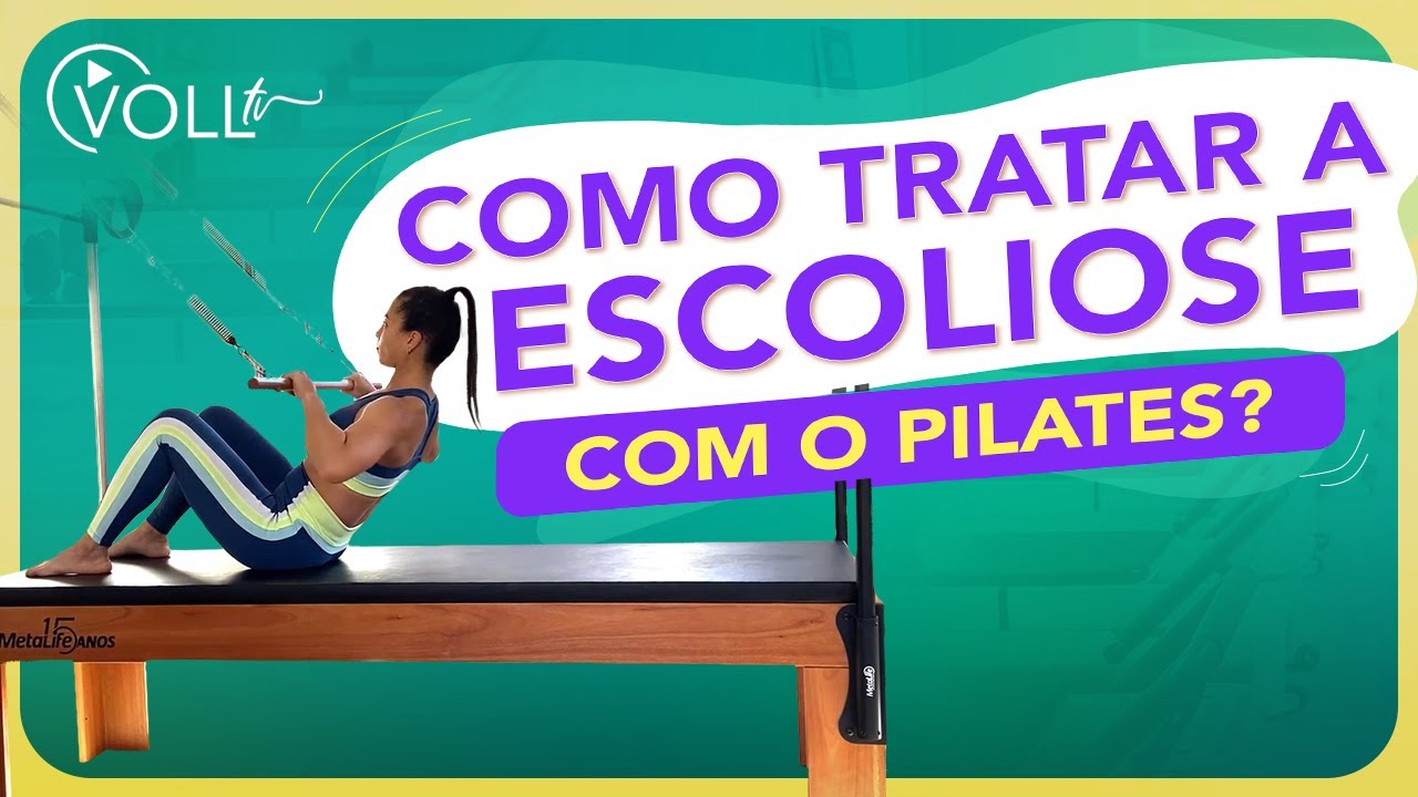 7 Exercícios de Pilates para tratamento da Escoliose
