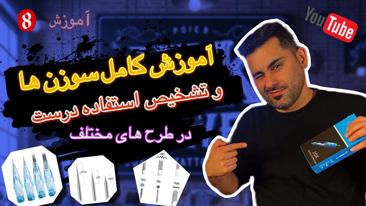 تشخیص و آموزش سوزن ها برای انواع طرح ها