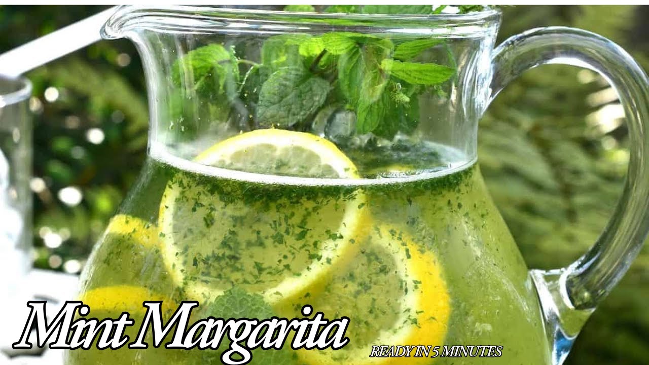 Mint Margarita Recipe | Mint Lemonade Recipe | Summer Drinks I MINT LEMON SODA I By Cook with Abida