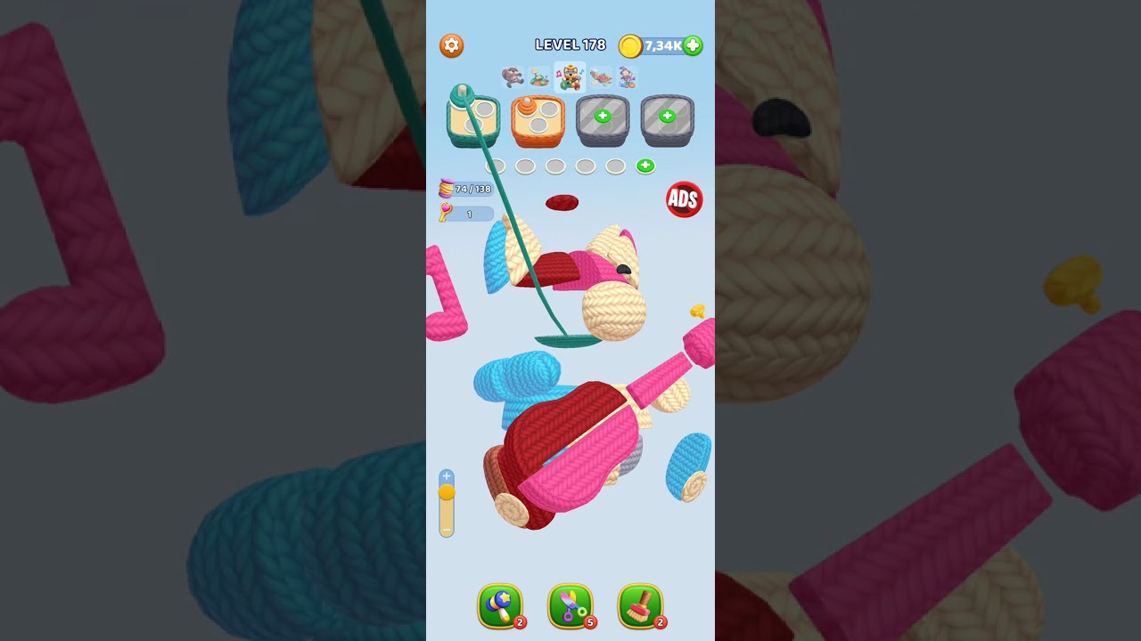 Yarn fever level 178