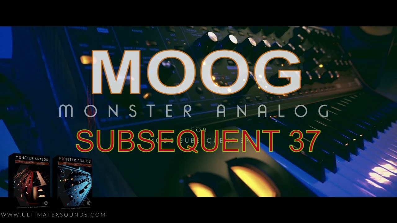 MOOG SUBSEQUENT 37 | PATCHES