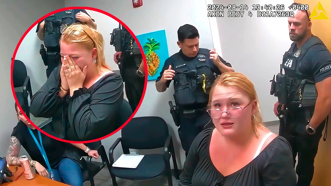 18-Year-Old caught stealing $2,000 IN HER FIRST WEEK