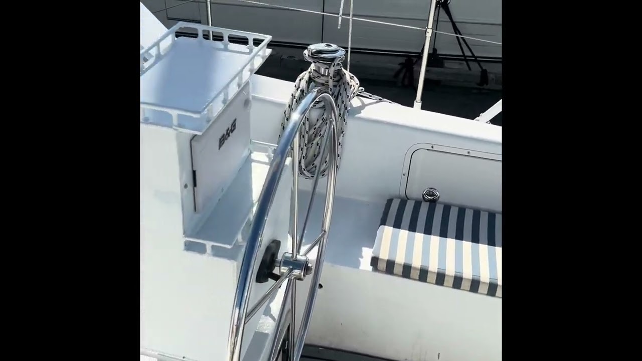Bruce Roberts 42 at the dock April 2025
