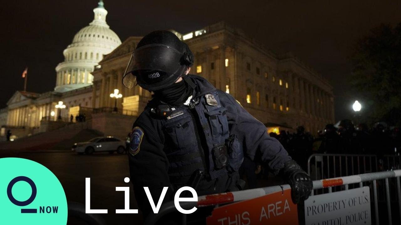 LIVE: Pro-Trump Supporters Gather at U.S. Capitol in Defiance of Washington, D.C. Curfew