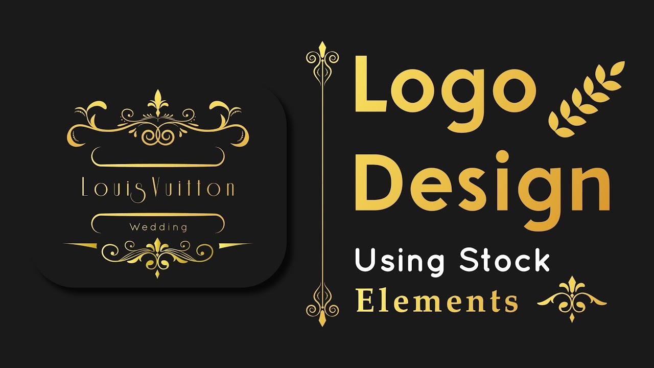 How To Make A Logo Design Using Stock Elements | Adobe Illustrator Tutorial