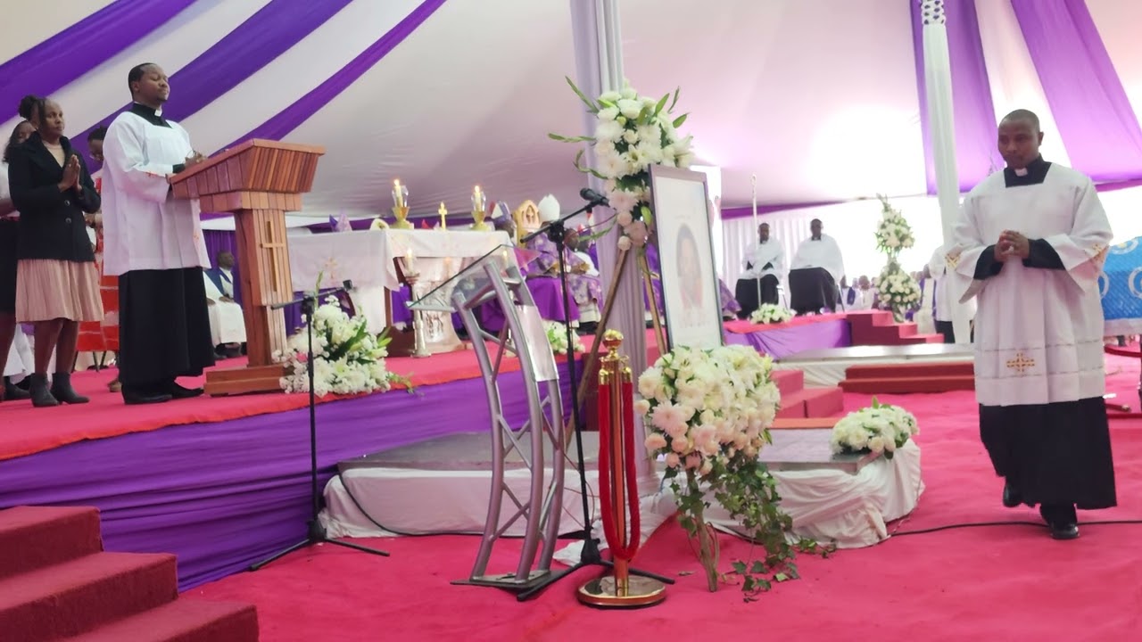 BURIAL TO ARCHBISHOP ANTHONY MUHERIA MOTHER MAMA AGNES NJAMBI NGUGI(5)