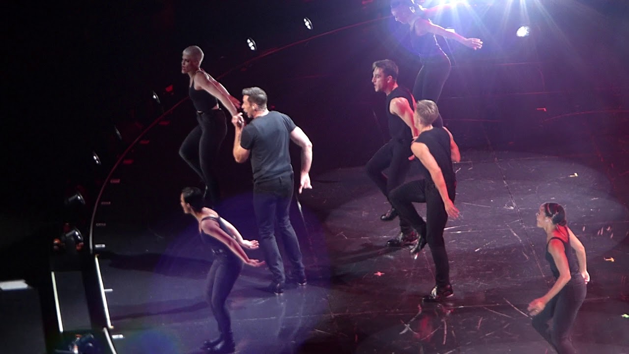 42nd st/Thunderstruck/September/Taking Care of Business/Jump - Hugh Jackman MSG, NY - 6/28/19