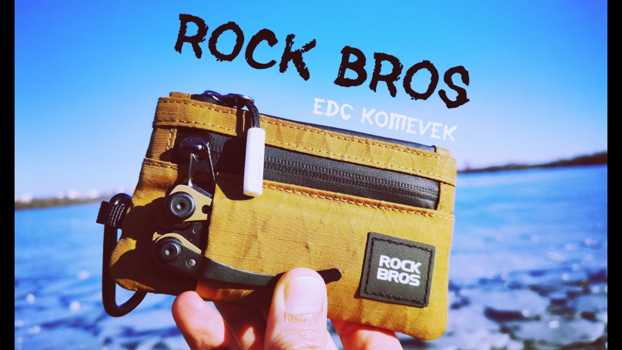 EDC кошелёк Rock Bros с Aliexpress (копия Alpaka Zip Pro)