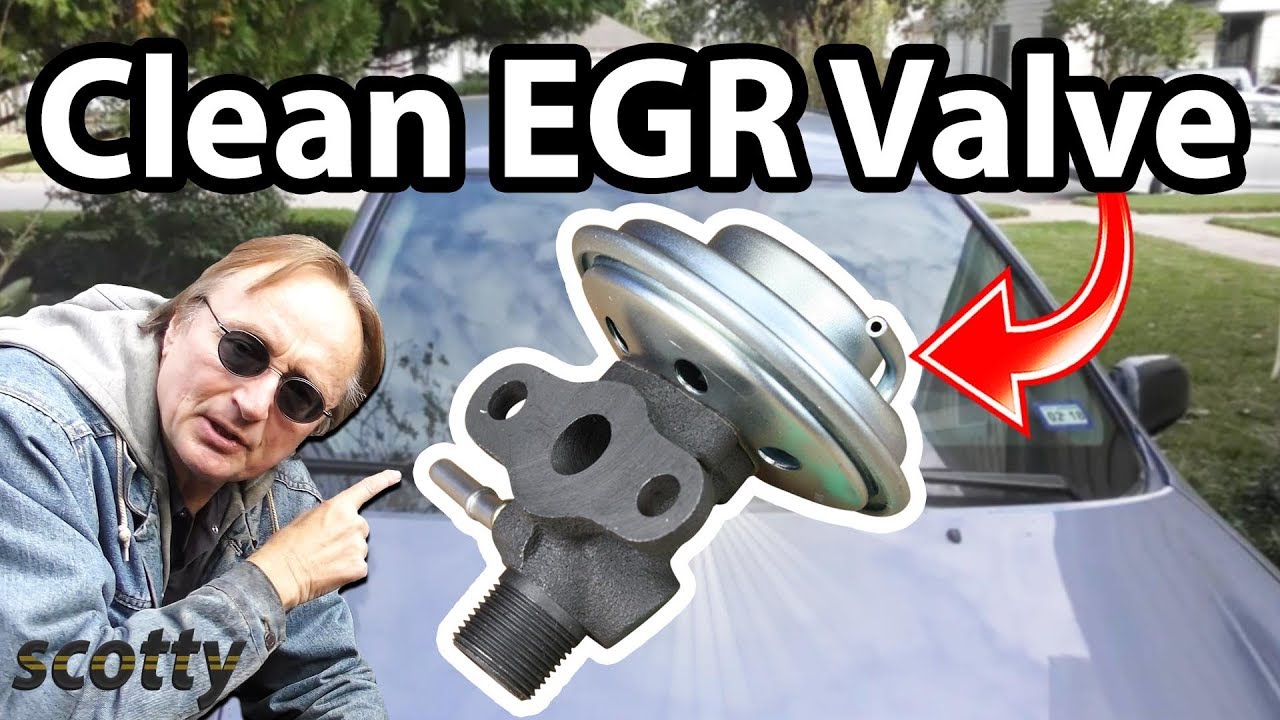 Как очистить клапан EGR в вашем автомобиле (код P0400) - DIY с Scotty Kilmer