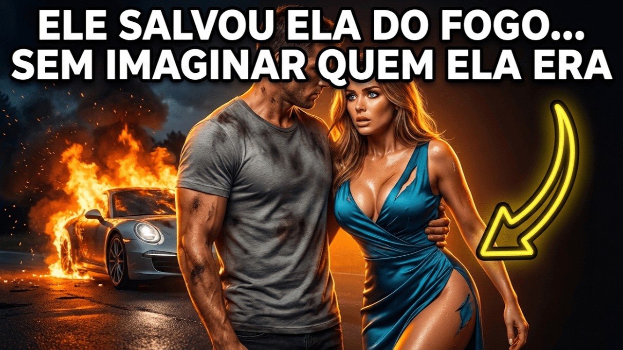 PAI SOLTEIRO mecânico salva mulher de carro em chamas... ela julgaria seu caso
