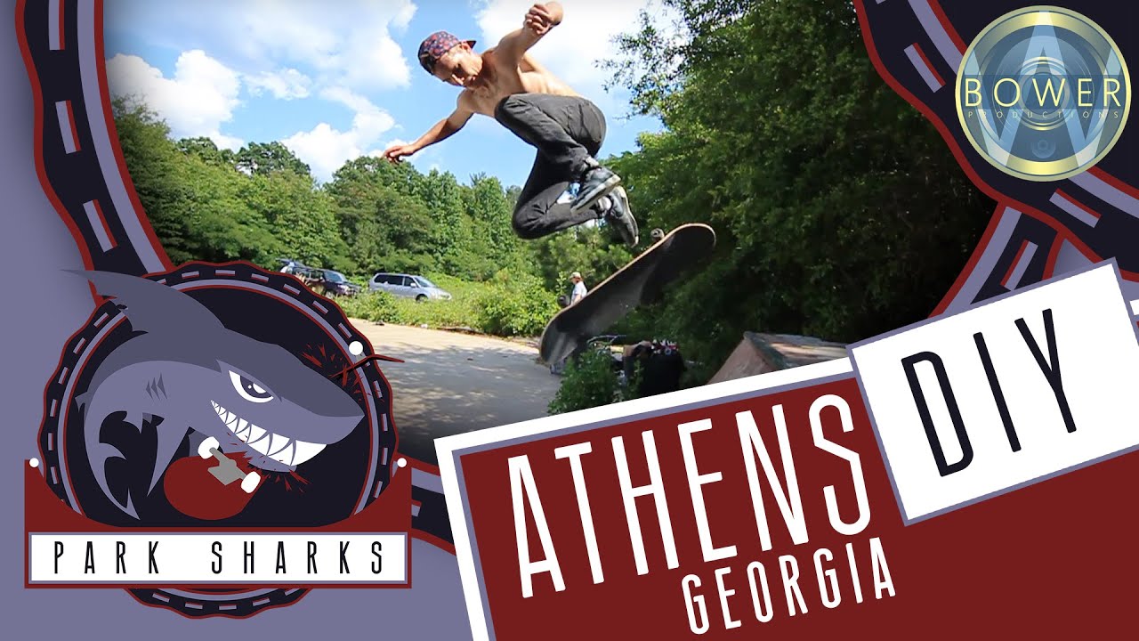PARK SHARKS EP 29 ATHENS GA DIY | Skateboarding Documentary Series