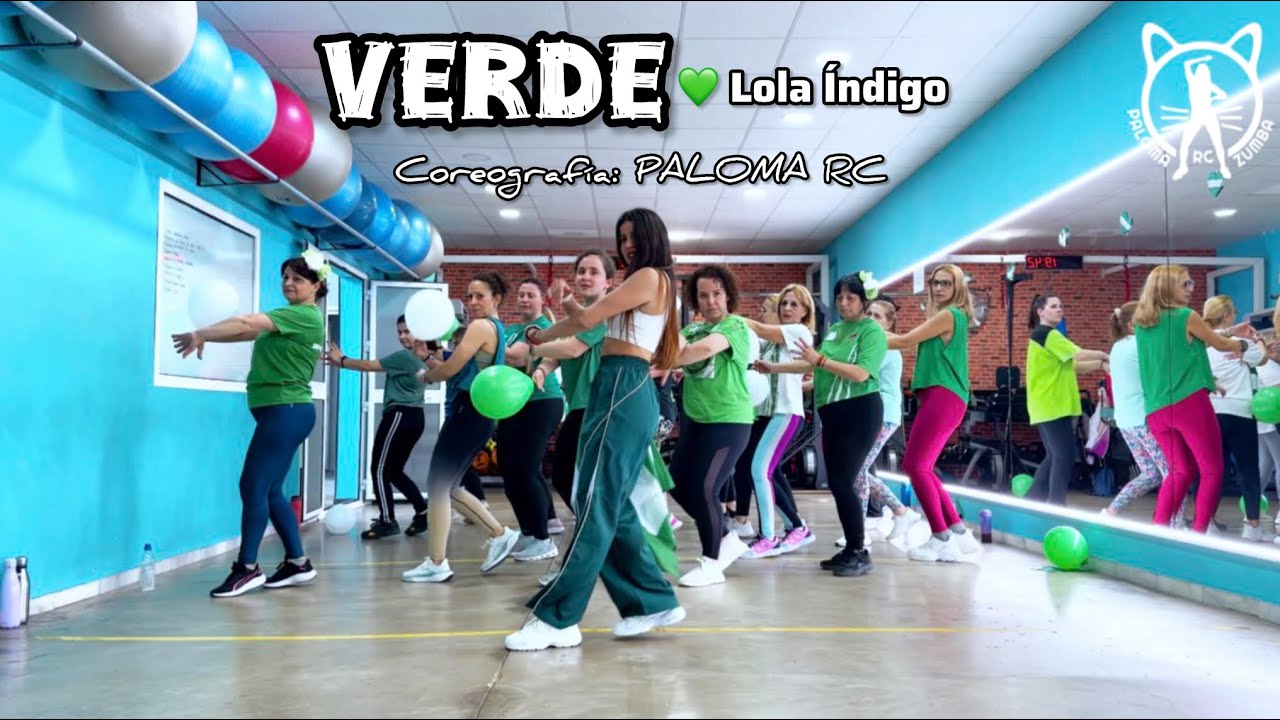 FULL CHOREO Paloma RC || VERDE - Lola Índigo || Zumba Fitness ||#verde#lolaindigo#palomarc#andalucia