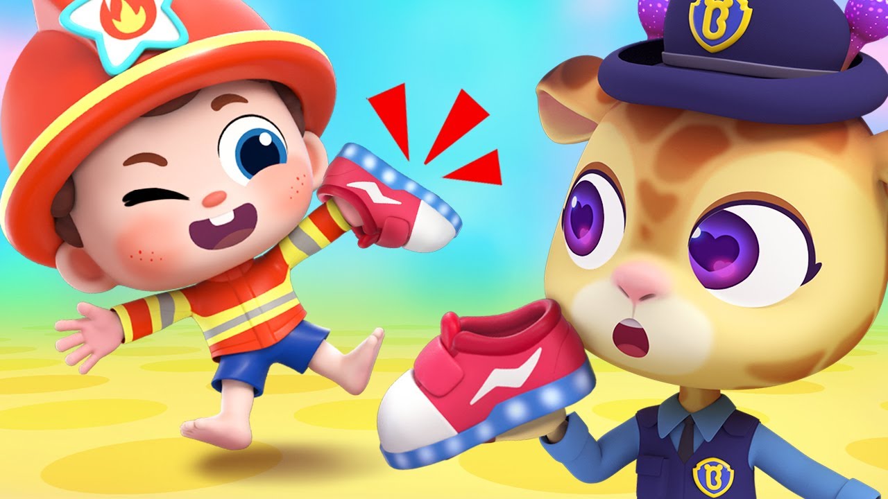 Put On Your Shoes, Baby | Head Shoulders Knees And Toes | Nursery Rhymes & Kids Songs | BabyBus