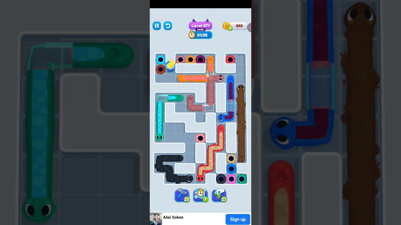 gecko out level 871 #871 #geckoout #games #gaming #gameplay #puzzle #puzzlegame #geckooutpuzzle