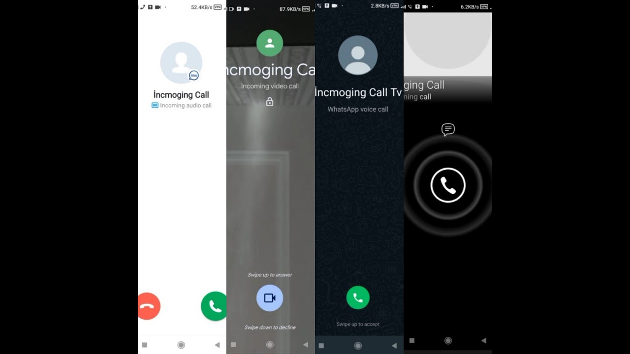 Xiaomi İmo Viber Whatsapp Duo İncmoging Call......