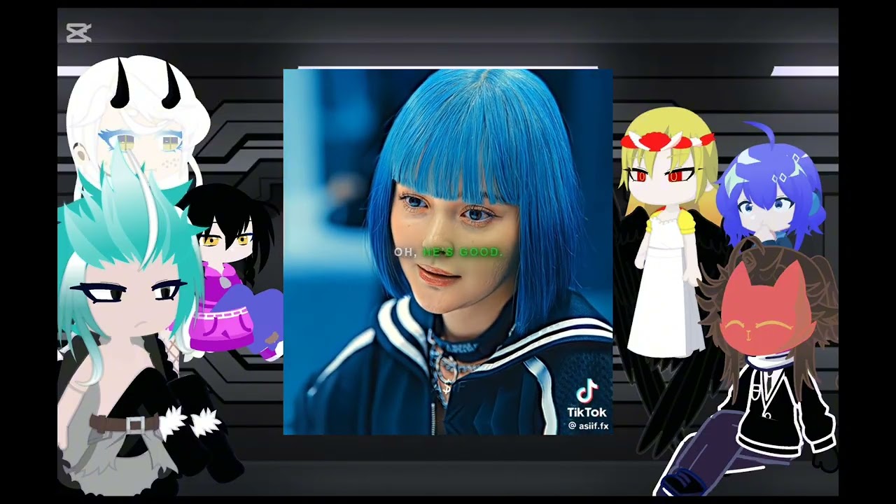 Fandoms React to each other | Rei Morikage 1/3 | part 4/6 | Not enough edits