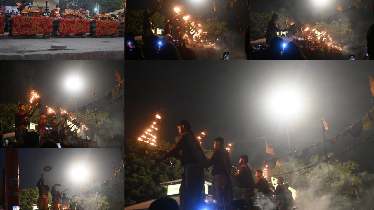 VARANASI PART 4।।GANGARATI AT ASSI GHAT।। অসিঘাটে গঙ্গারতি