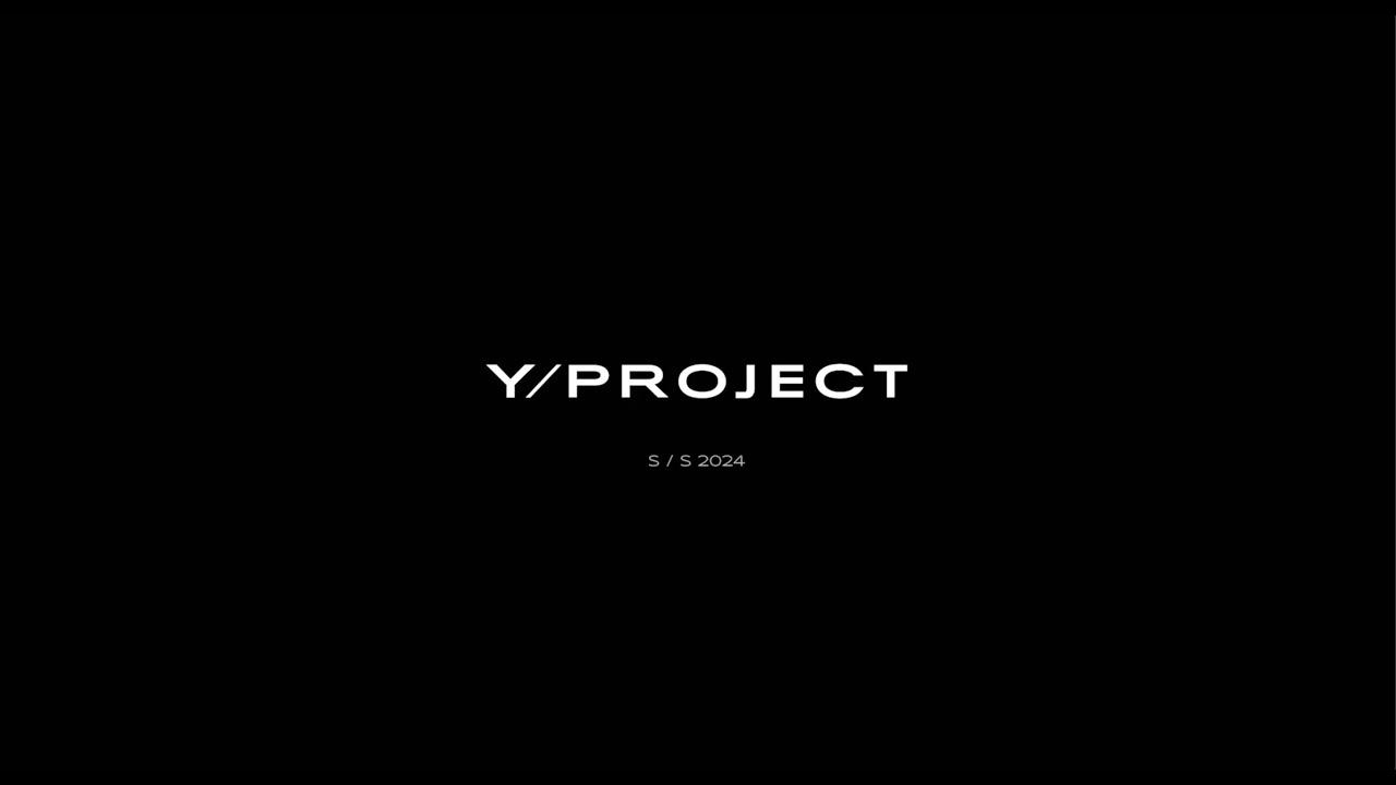 Y/PROJECT SS 2024