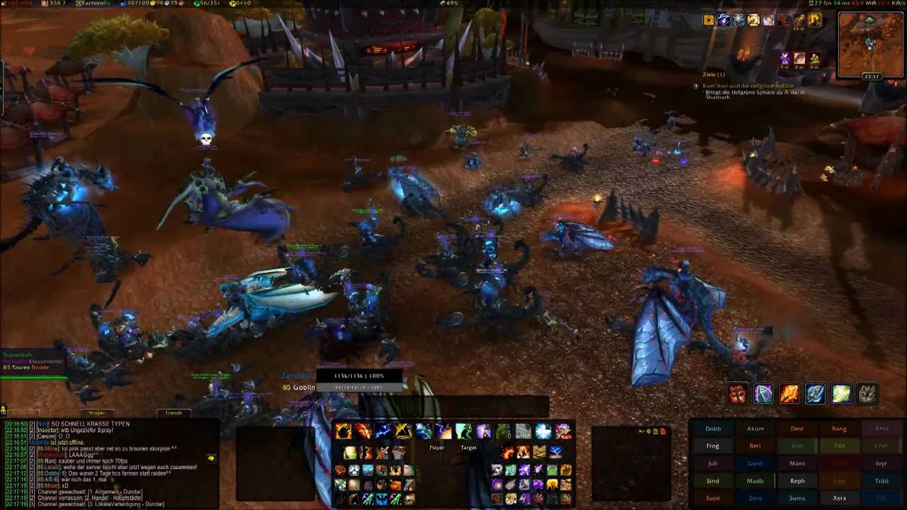 Wusssels Realm First lvl 25 Gilde auf Theradras