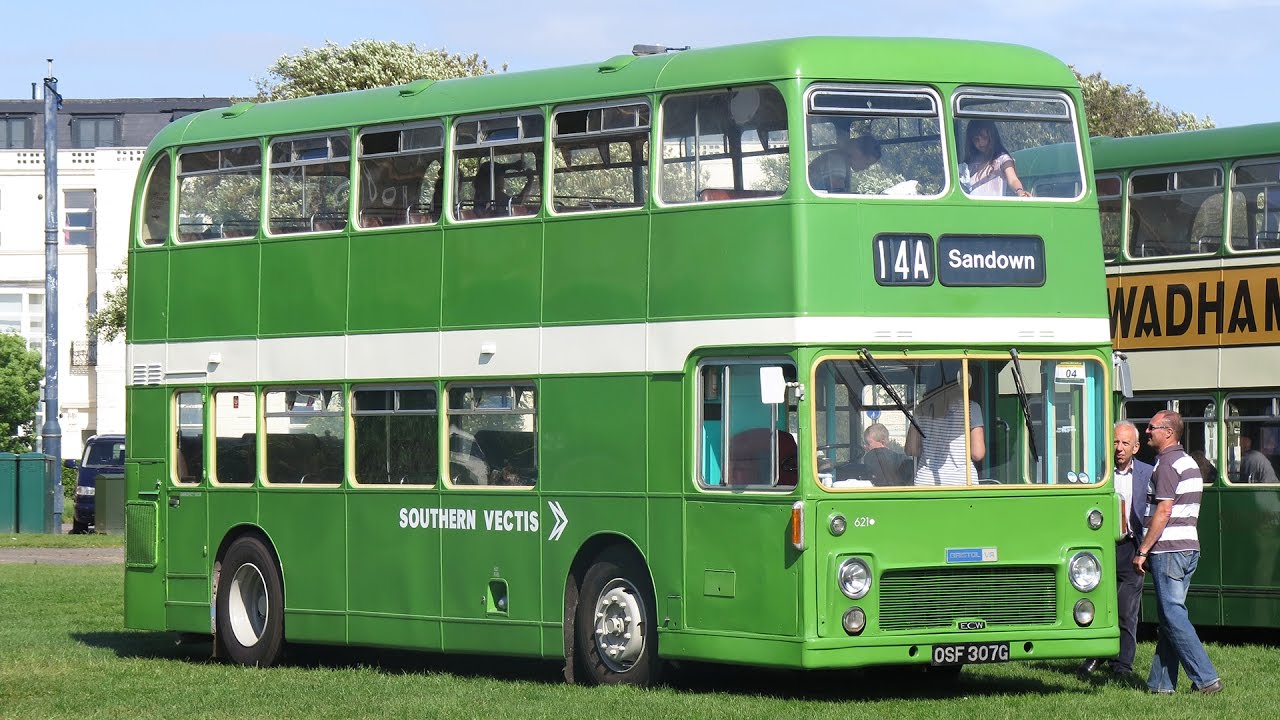(19/3/2017) Southern Vectis 621 Bristol VRT Series 1 OSF307G - RetroBus Running Day - Winchester