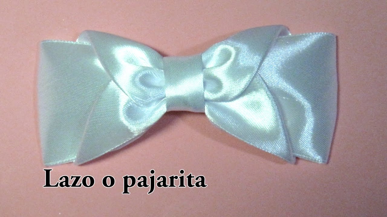 #DIY -Como hacer un lazo o pajarita#DIY - How to make a bow tie