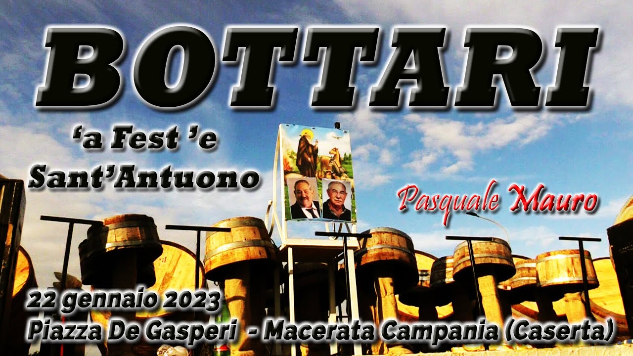 BOTTARI Piazza De Gasperi Macerata Campania (Caserta) 22 gennaio 2023