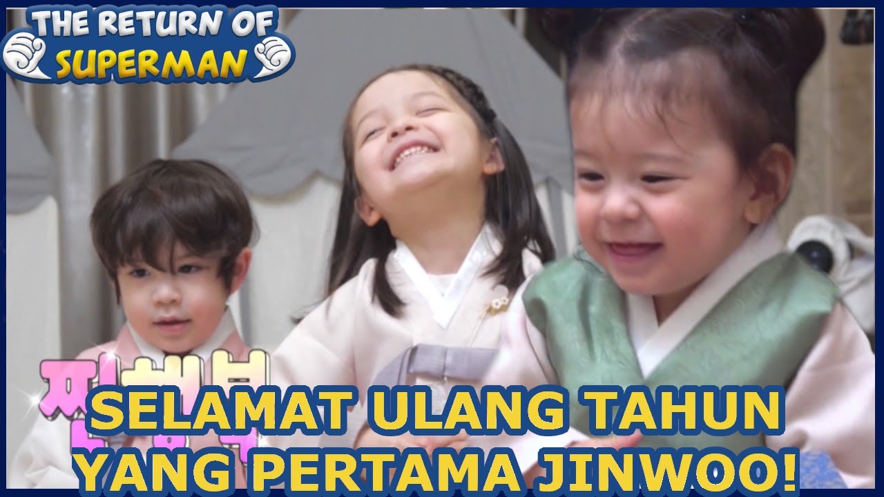 Selamat Ulang Tahun Yang Pertama Jinwoo|The Return of Superman |SUB INDO| 210314 Siaran KBS WORLD TV