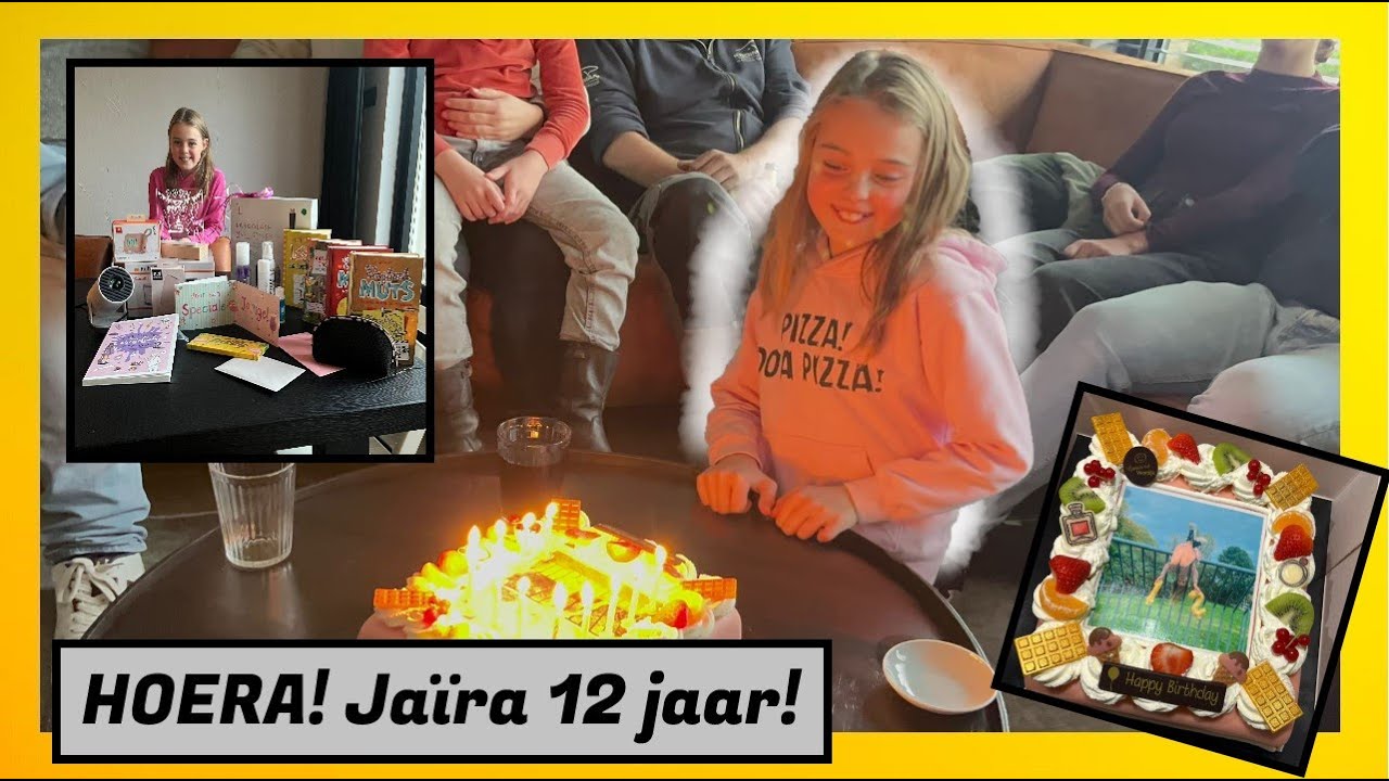 HIEP HIEP HOERA! JAÏRA 12 JAAR! 🥳 | VLOG #195