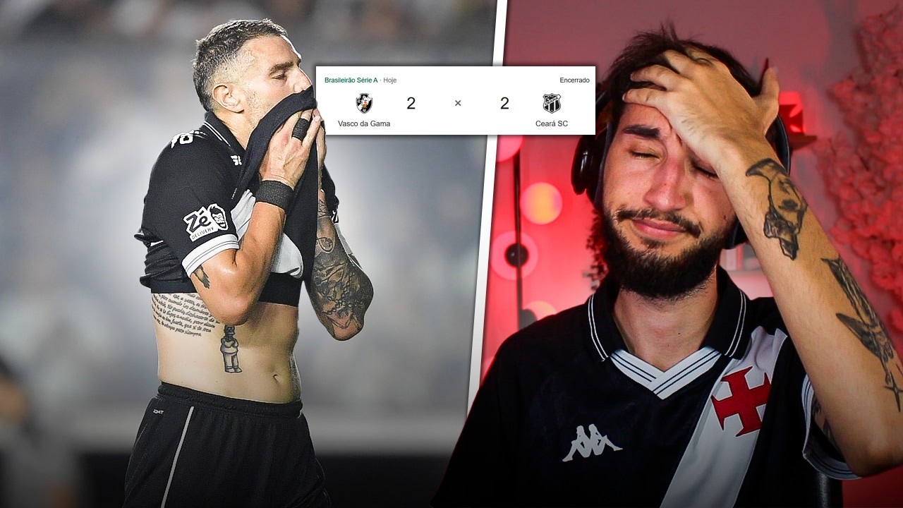 Vasco 2 x 2 Ceará - EMPATE COM GOL NO ÚLTIMO LANCE!🤬