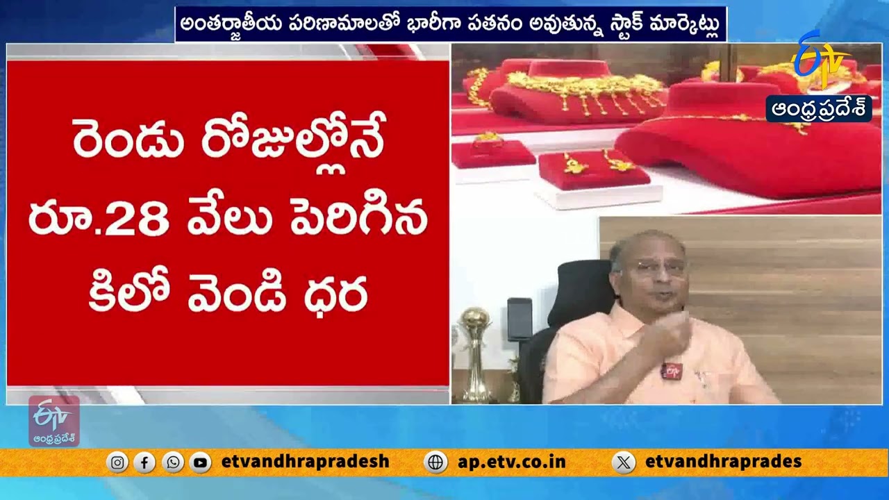 Vivekam Financial Services MD VVK Prasad Analysis On Stock Markets Crash & Gold, Silver Prices Surge