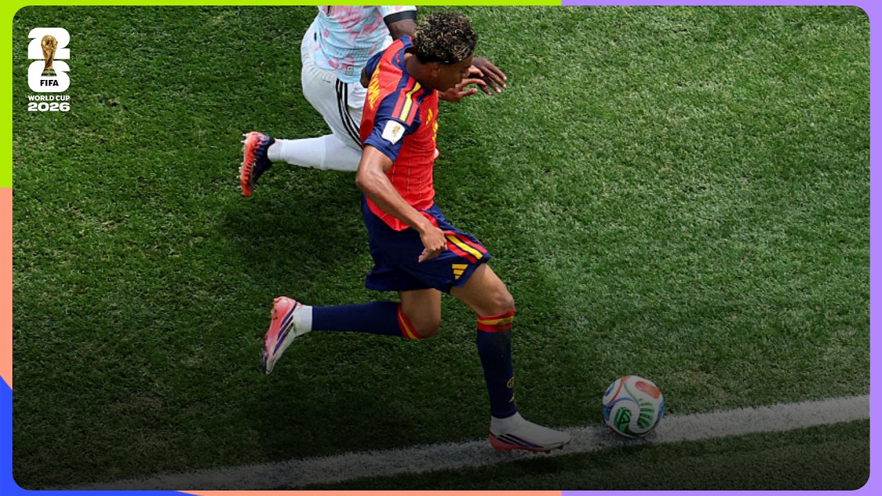 Lamine Yamal Skill | Spain 2-1 Belgium | FIFA World Cup 2026&trade;