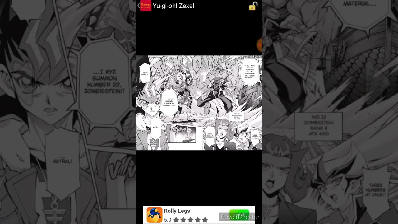 Yu-Gi-Oh! Zexal manga duel maga dub Astral vs Yuma (fixed)