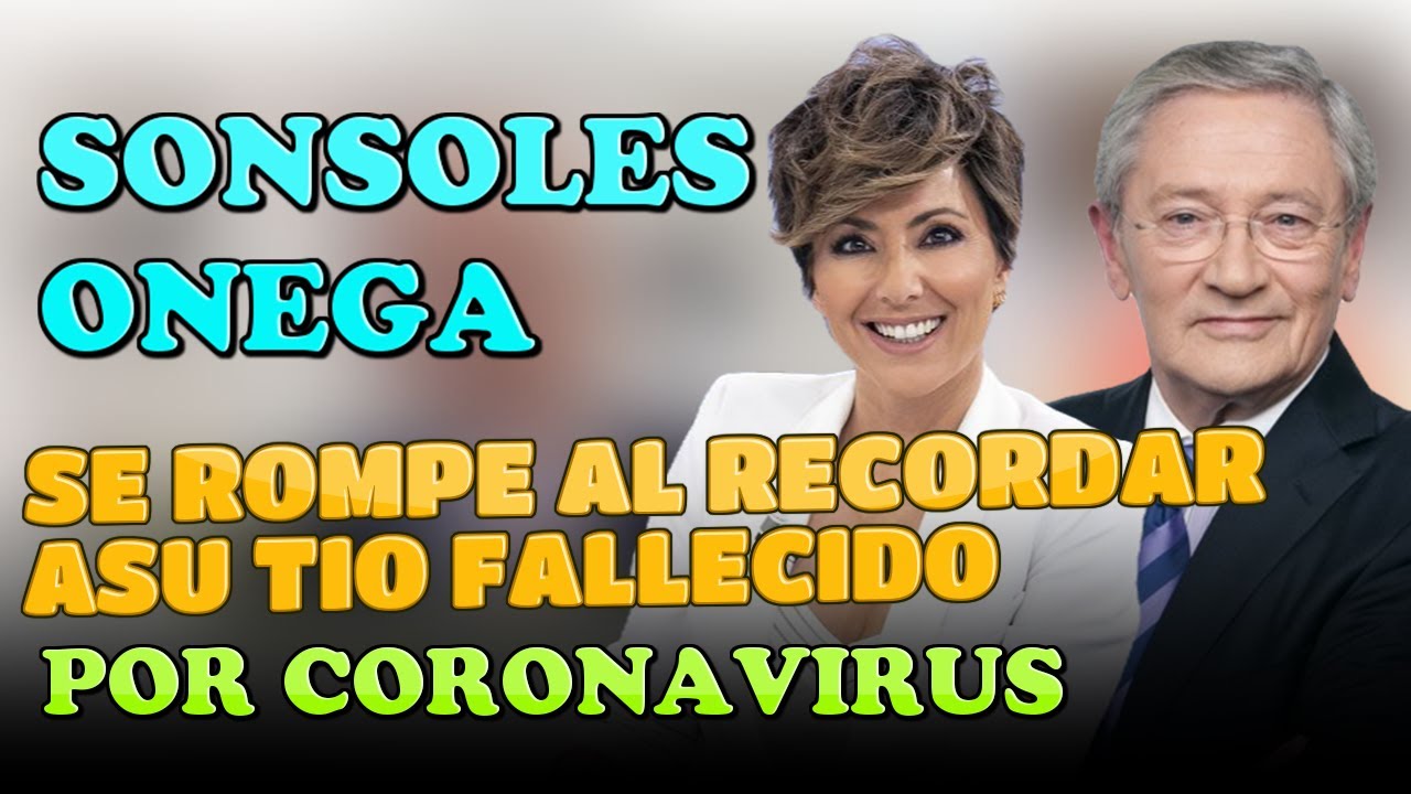 Sonsoles Ónega rompe a llorar durante la entrevista a su padre.