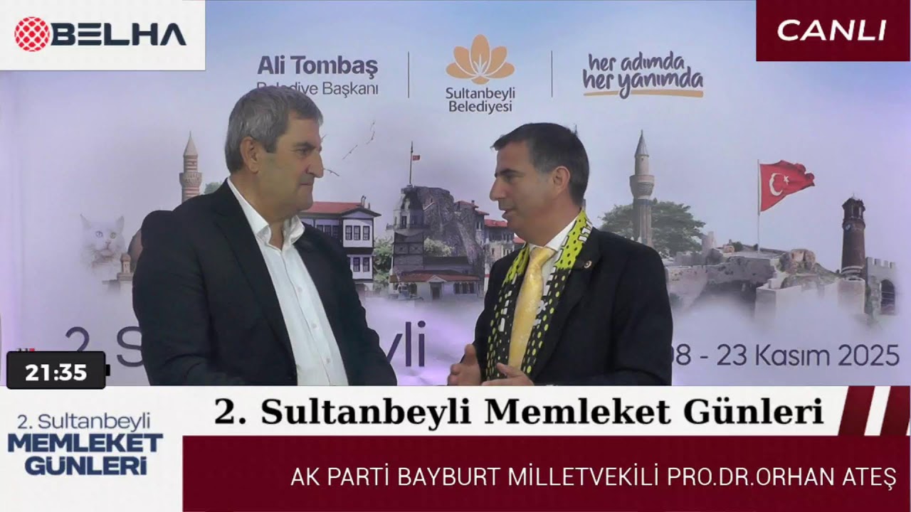 AK PARTİ BAYBURT MİLLETVEKİLİ PRO.DR.ORHAN ATEŞ