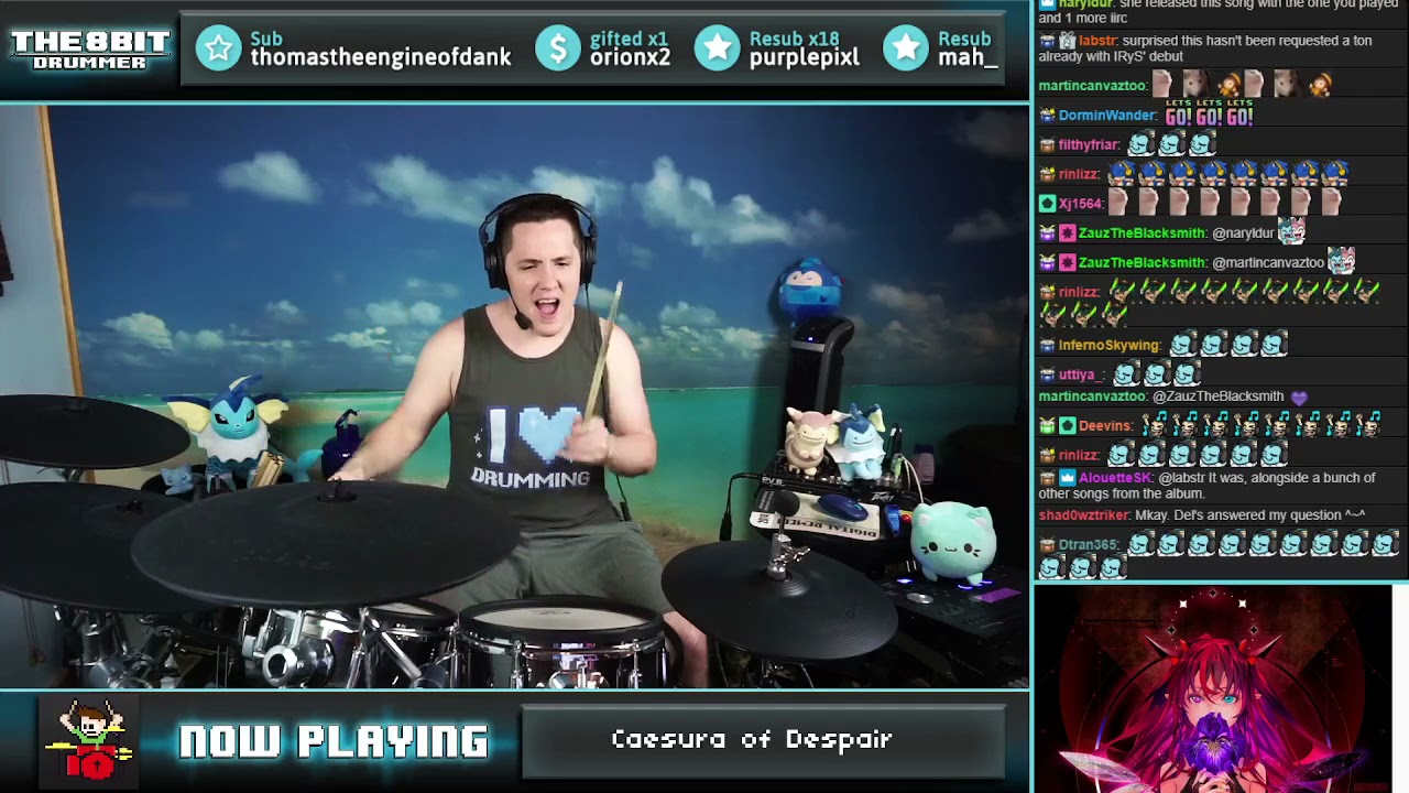 The8BitDrummer // IRyS - Caesura of Despair