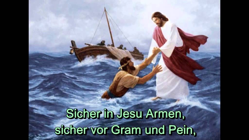 Joh. 10,28 Sicher in Jesu Armen