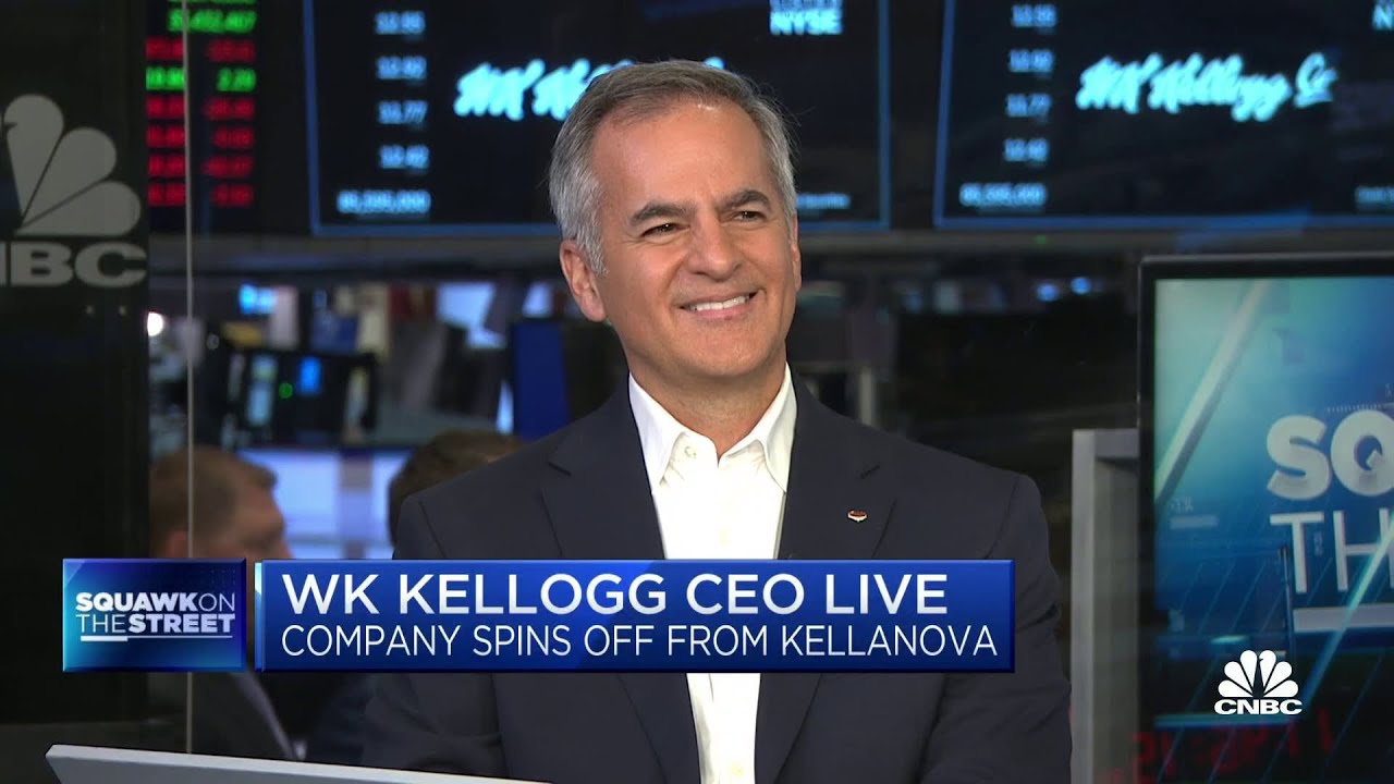 WK Kellogg CEO on spin-off from Kellanova and growth prospects