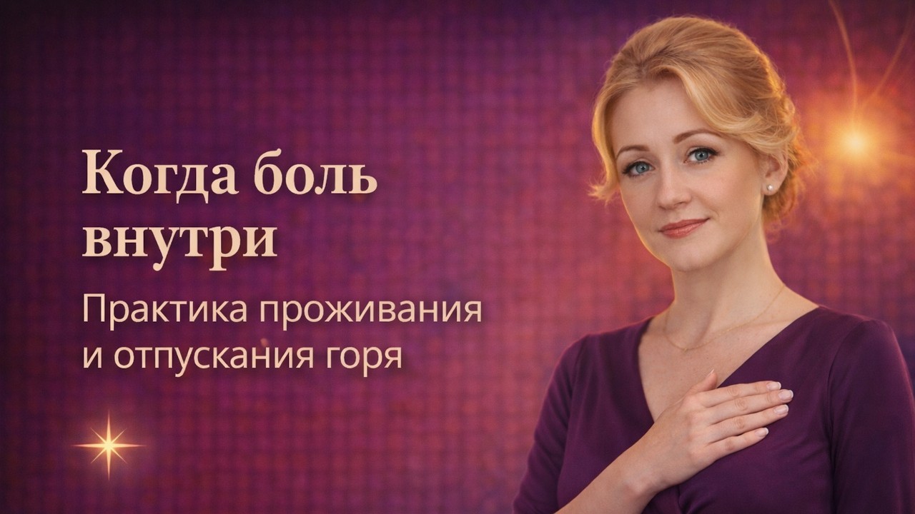 Когда боль внутри: практика проживания и отпускания горя | Мари Райт