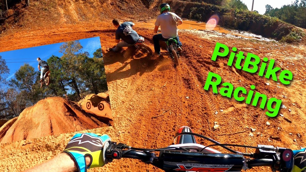 Pitbike Racing Ep.1 Figure 8 Track | SSR 110 & SSR 140 BW