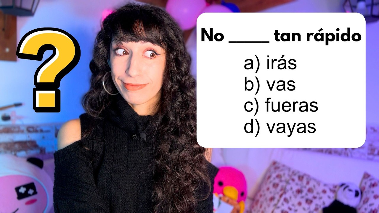 Can You Pass This Spanish Verb Quiz?