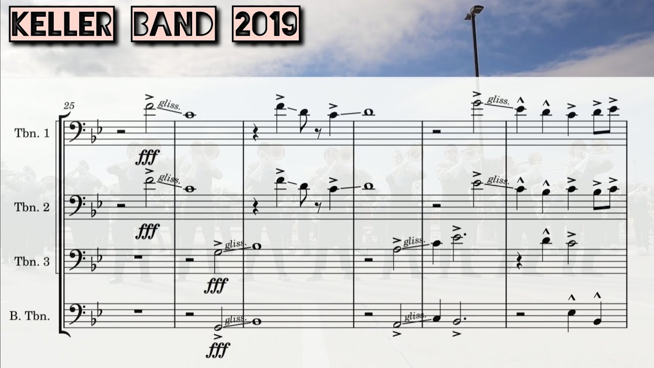 The greatest trombone feature in marching band history...